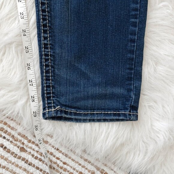 SILVER MID SUKI SKINNY JEANS SUPER STRETCH W33 L 31 - Picture 8 of 9